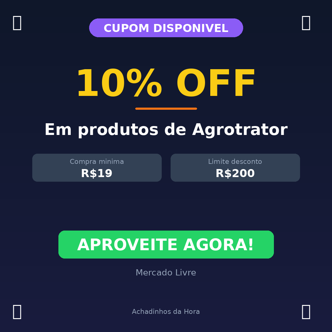 Em produtos de Agrotrator
