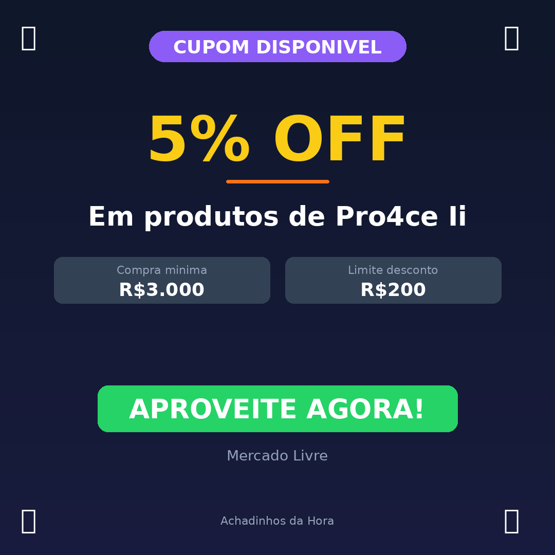 Em produtos de Pro4ce Ii