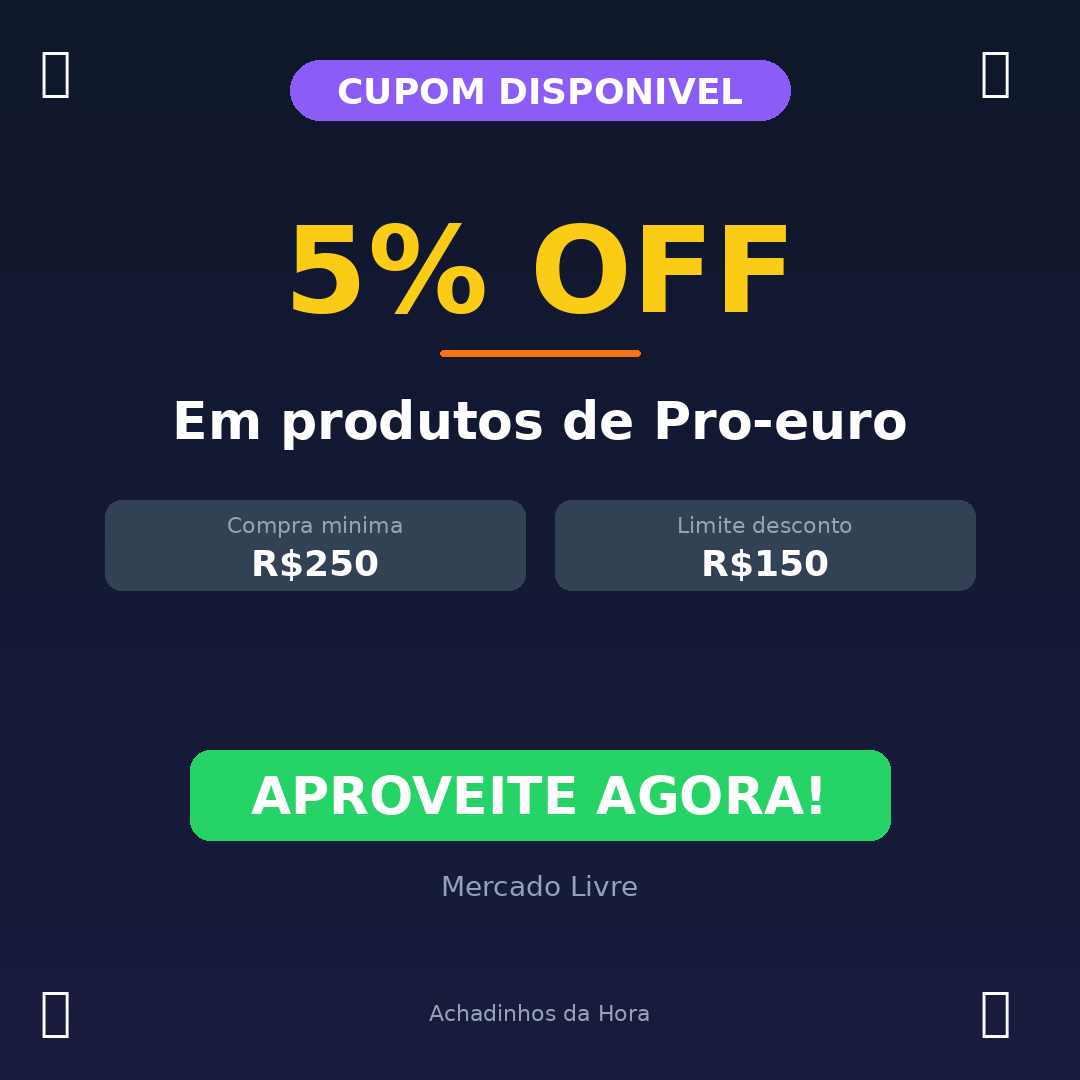 Em produtos de Pro-euro